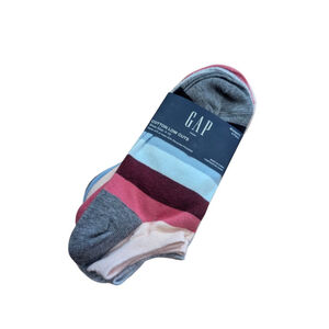 GAP NWT Multicolor Cotton Low Cut Socks 8 Pairs